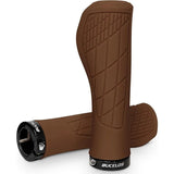 Poignées de guidon VTT et Vélo ergonomique confortable - Poignée de guidon en caoutchouc souple