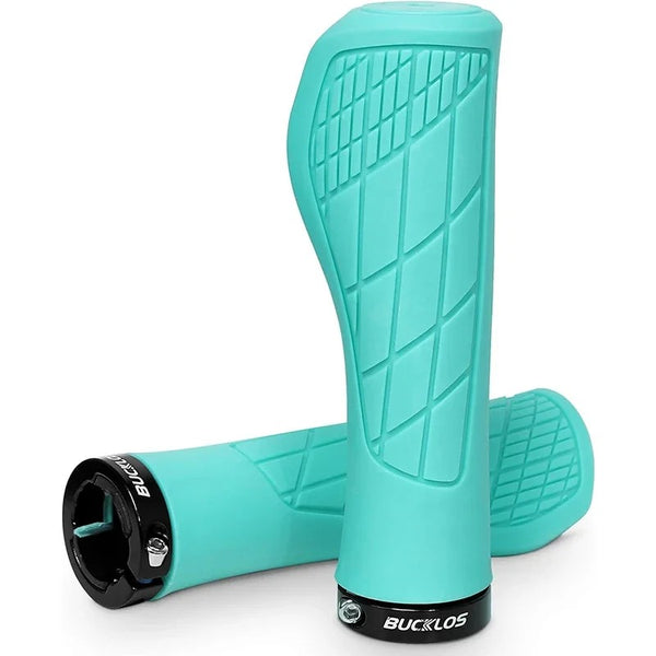 Poignées de guidon VTT et Vélo ergonomique confortable - Poignée de guidon en caoutchouc souple