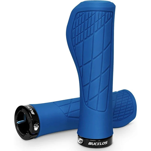 Poignées de guidon VTT et Vélo ergonomique confortable - Poignée de guidon en caoutchouc souple